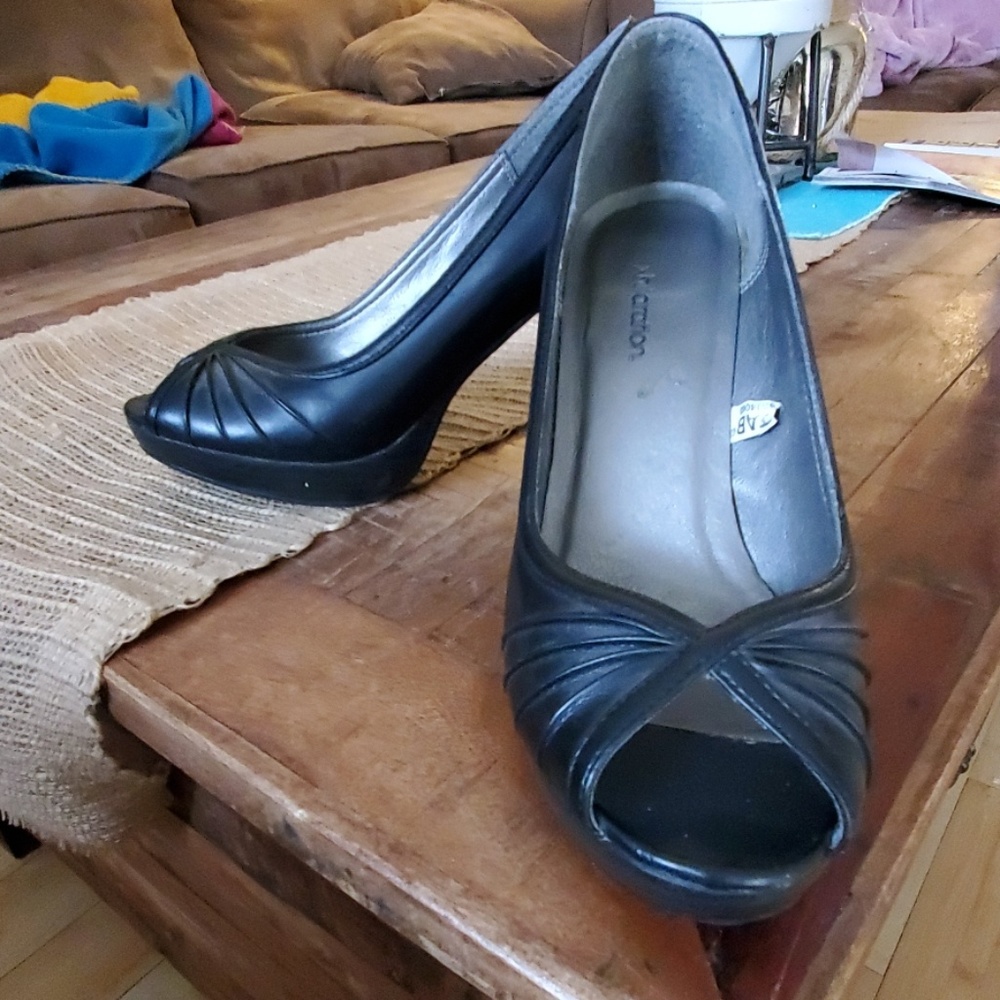 Black high heels